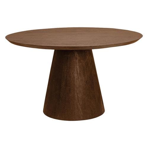 Eetkamertafel Premo Bruin Rond 130cm  - 1