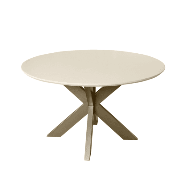 Ronde Eettafel Madison Zand Mangohout 130 cm - 1