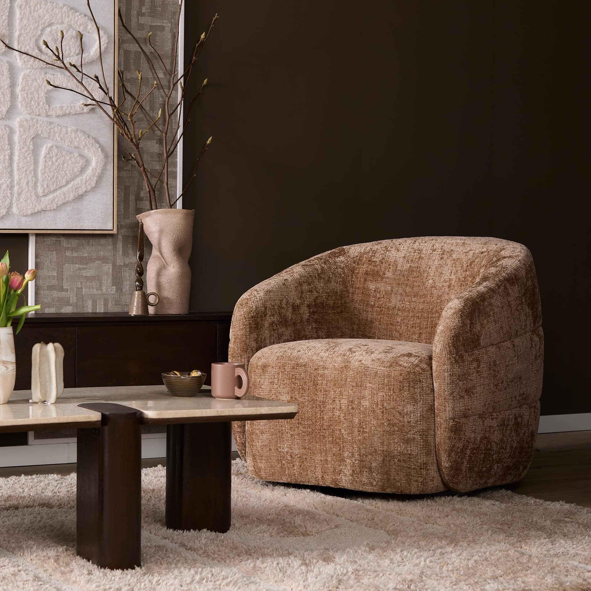Draaibare Fauteuil Yara 