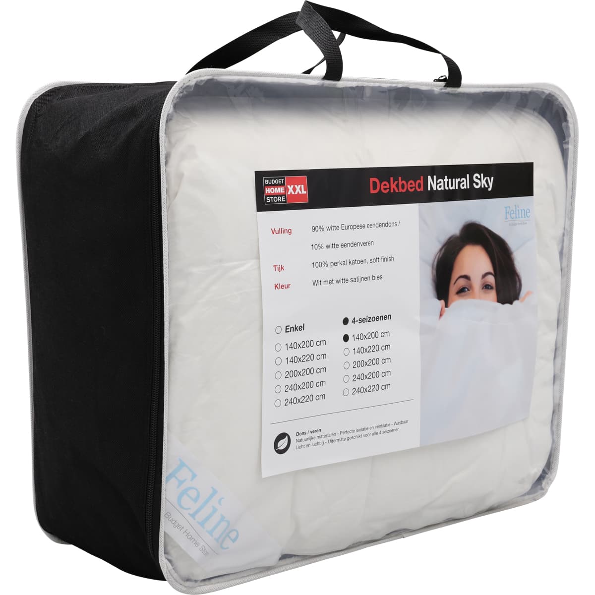 Dekbed Natural Sky 4 seizoenen 240x200cm - 2