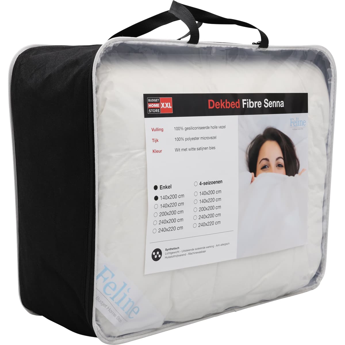 Dekbed Fibre Senna Enkel 140x220cm - 2