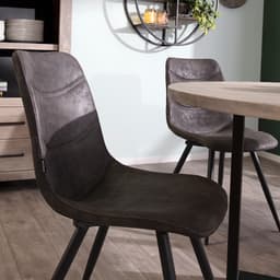 Eetkamerstoel Cala Antraciet - 3