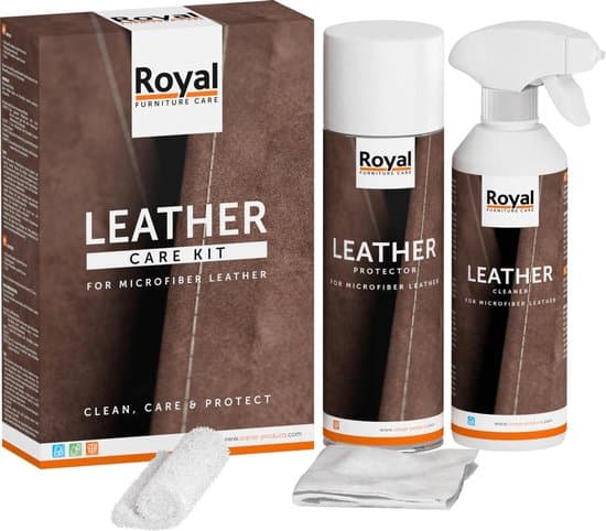 Leather Care Kit Microfiber Leather