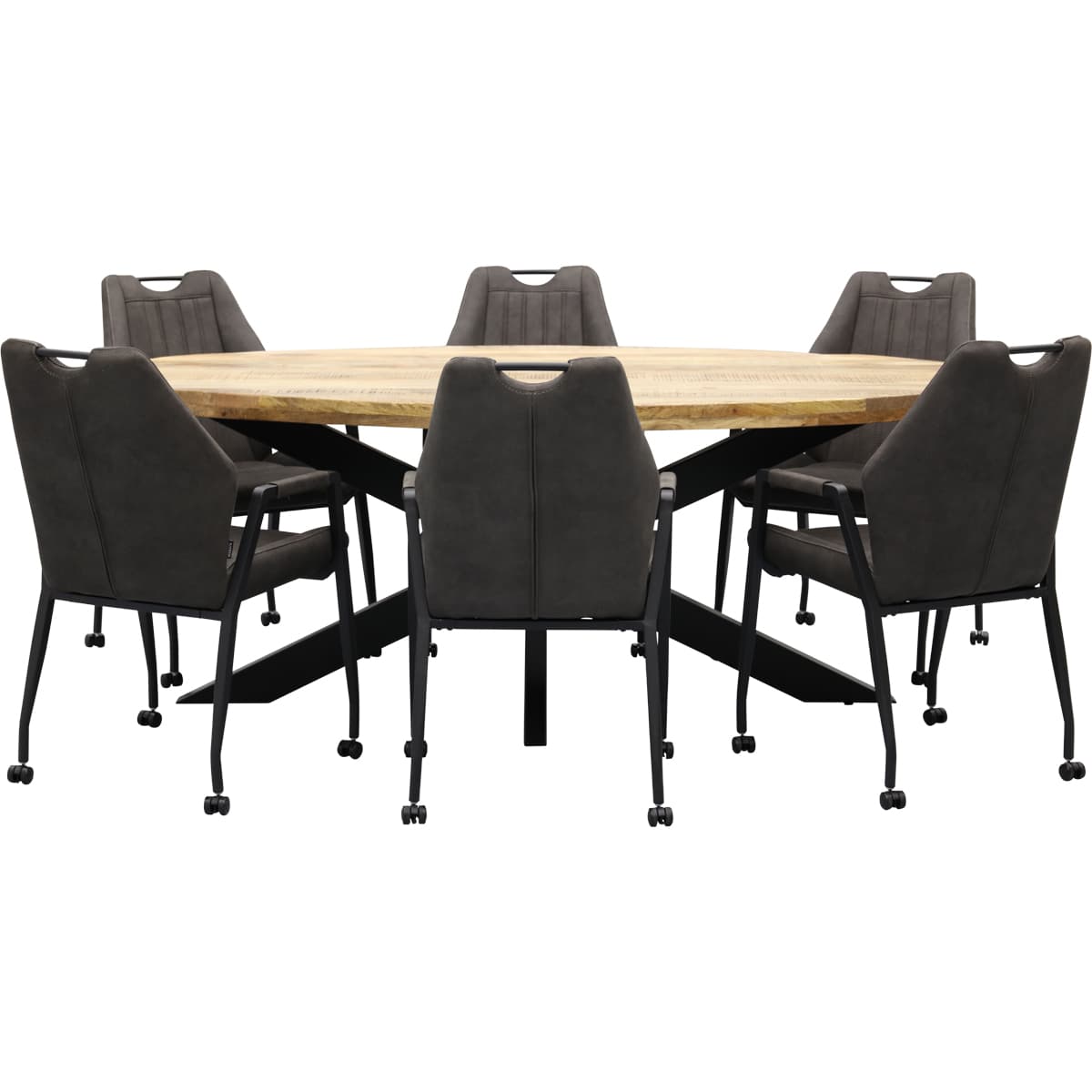 Eetkamerstoel Allure Antraciet  - 3