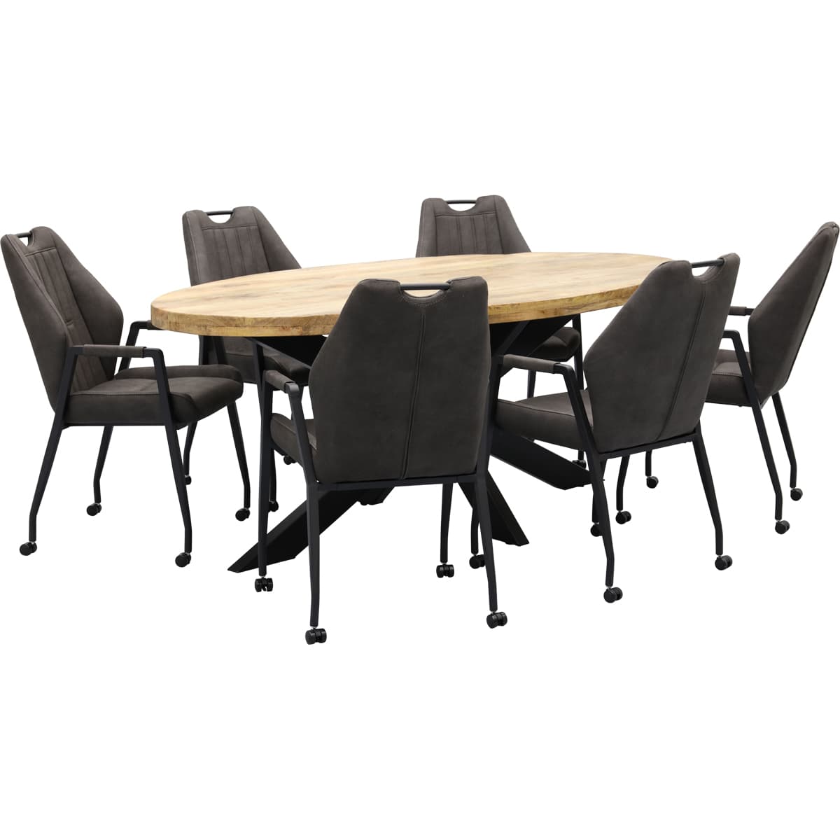 Eetkamerstoel Allure Cognac - 3