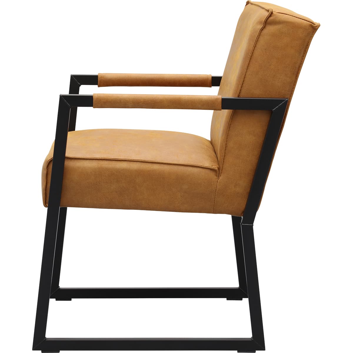 Eetkamerstoel Kenzo met metalen armleuning - 14