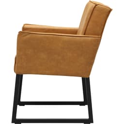 Eetkamerstoel Kenzo met gestoffeerde armleuning - 12