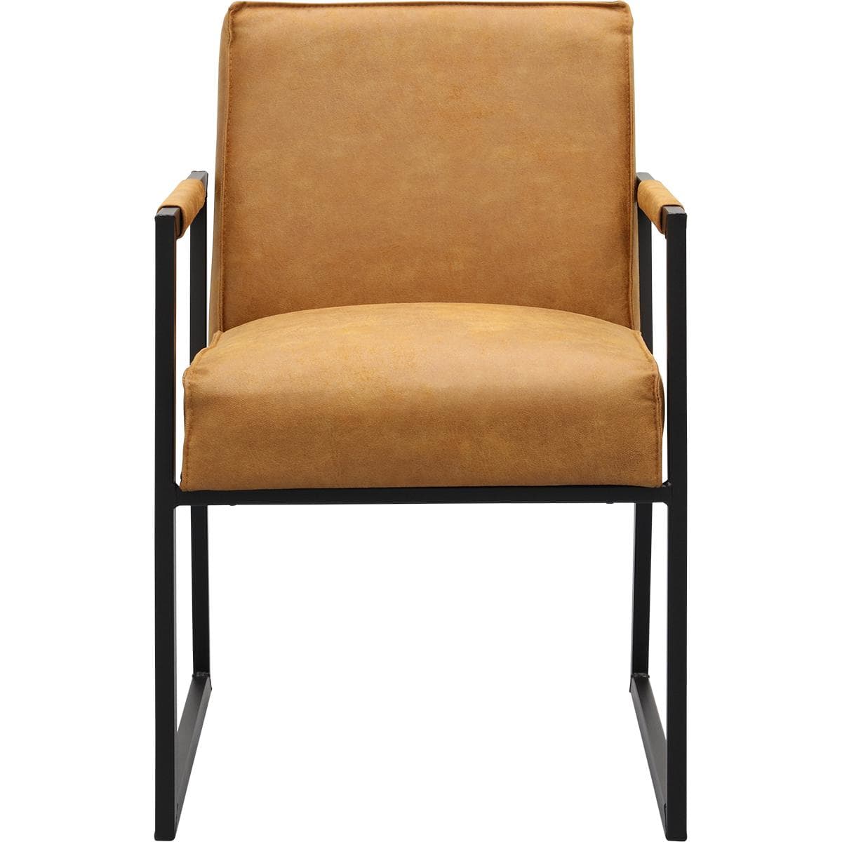 Eetkamerstoel Kenzo met metalen armleuning - 3