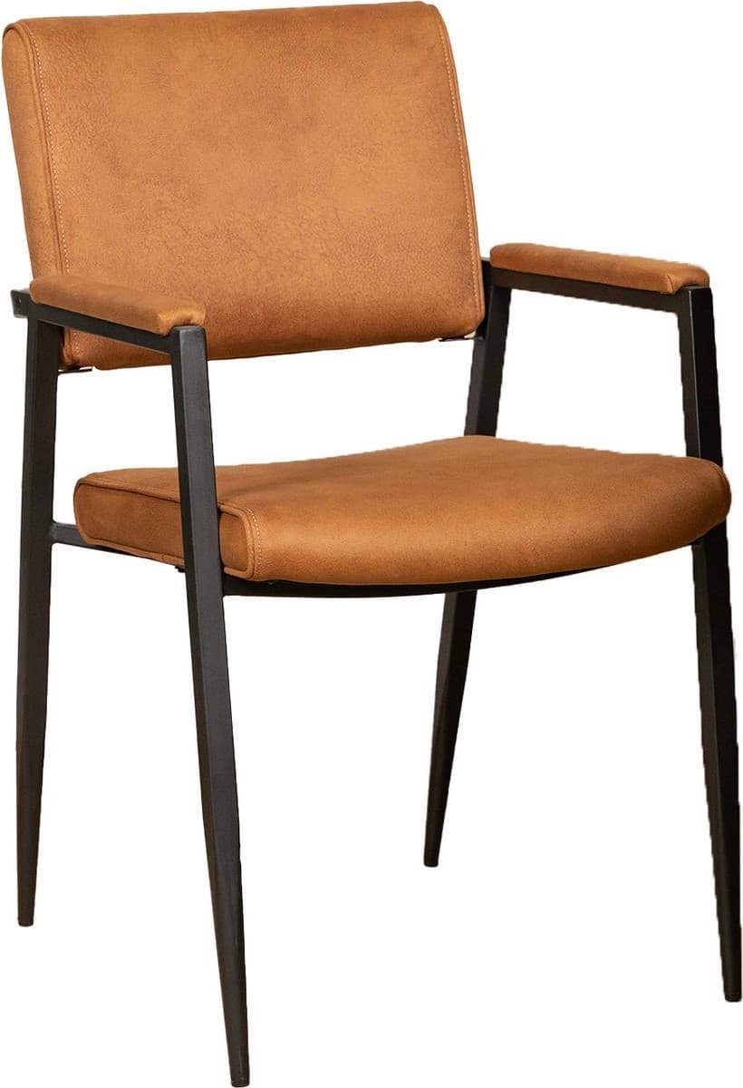 Eetkamerstoel Bodie Cognac - 1