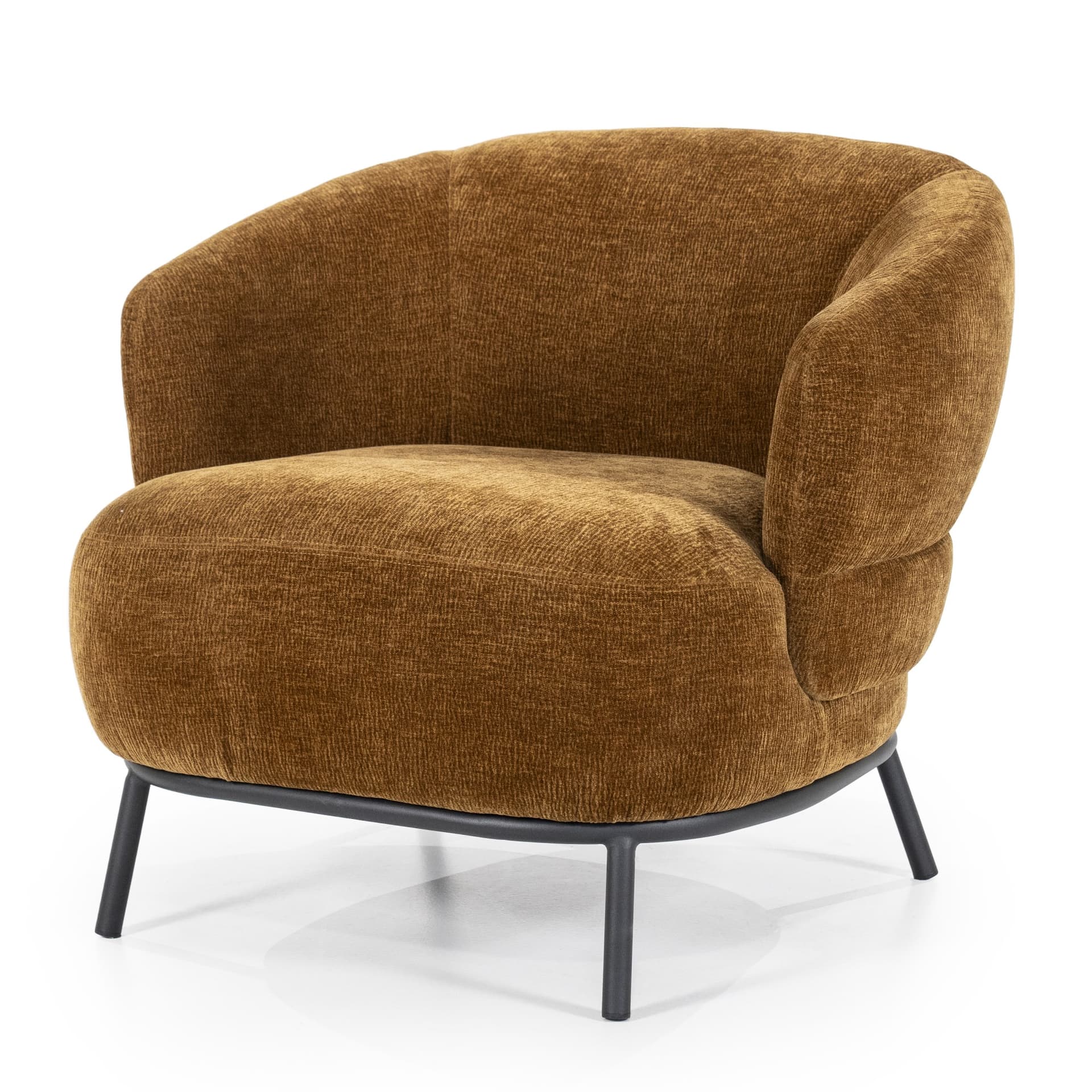 Fauteuil David Safari Mosterd