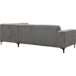 Bank Edward 2,5-zits + hoekziteiland rechts Mito antracite - 6