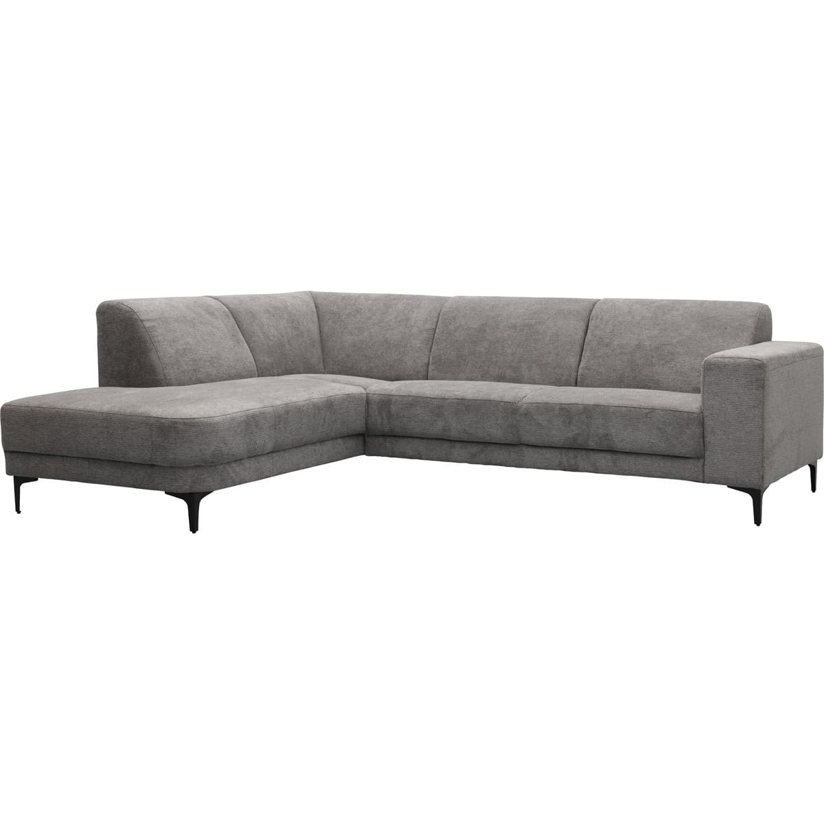 Bank Edward hoekziteiland links + 2,5-zits Mito antracite