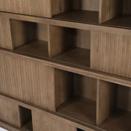 Boekenkast Milo Groot Bruin - 4