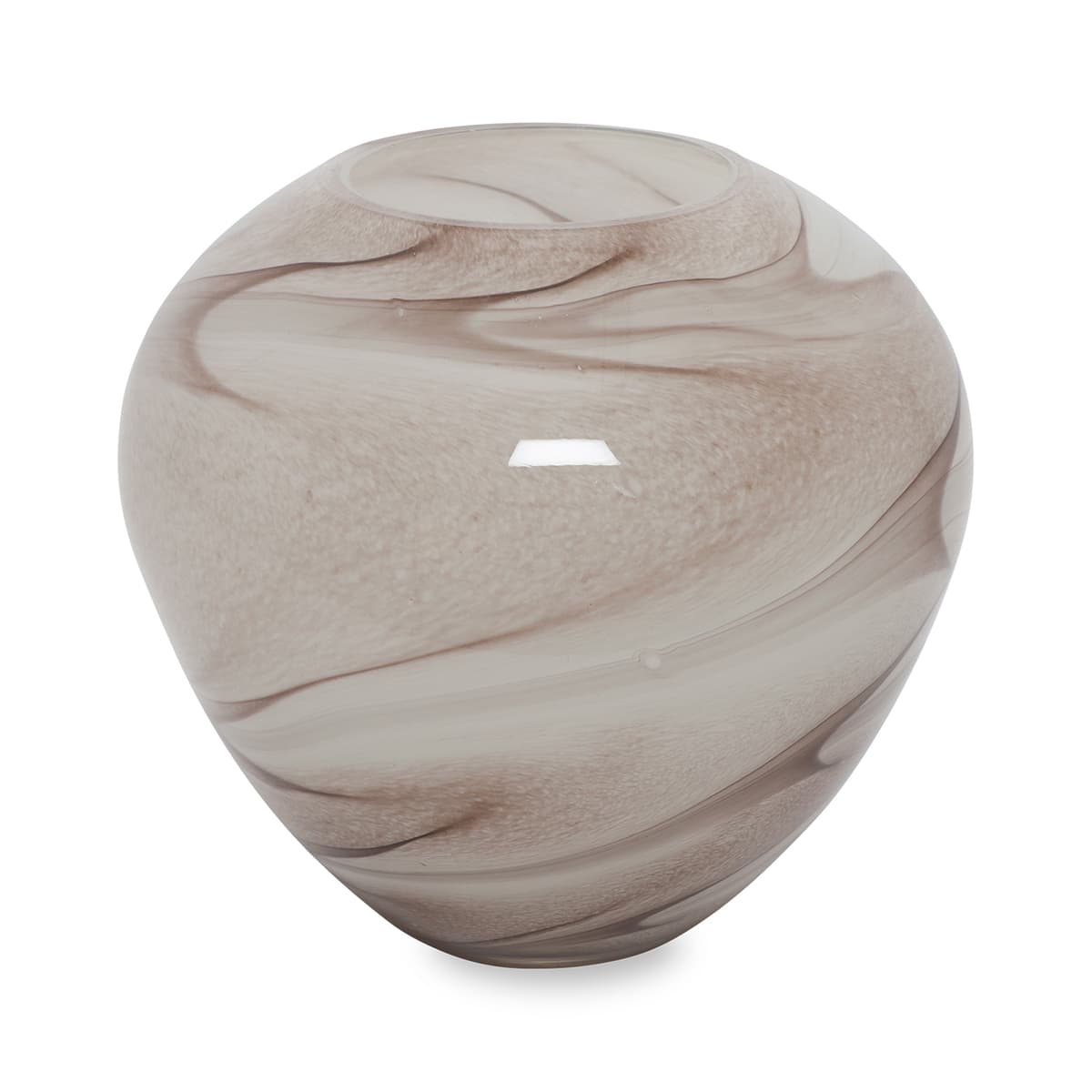 Marmer vaas Ø25x24(h) - 1