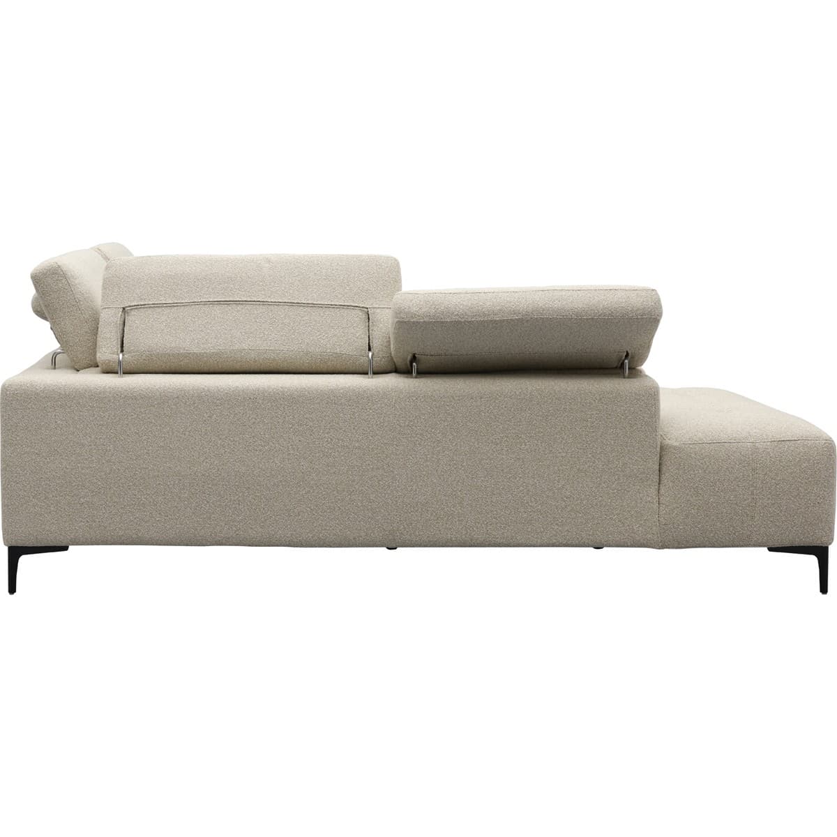 Bank Robin hoekziteiland links + 2,5-zits met 1 elektrische relax (eendelig) rechts - 25