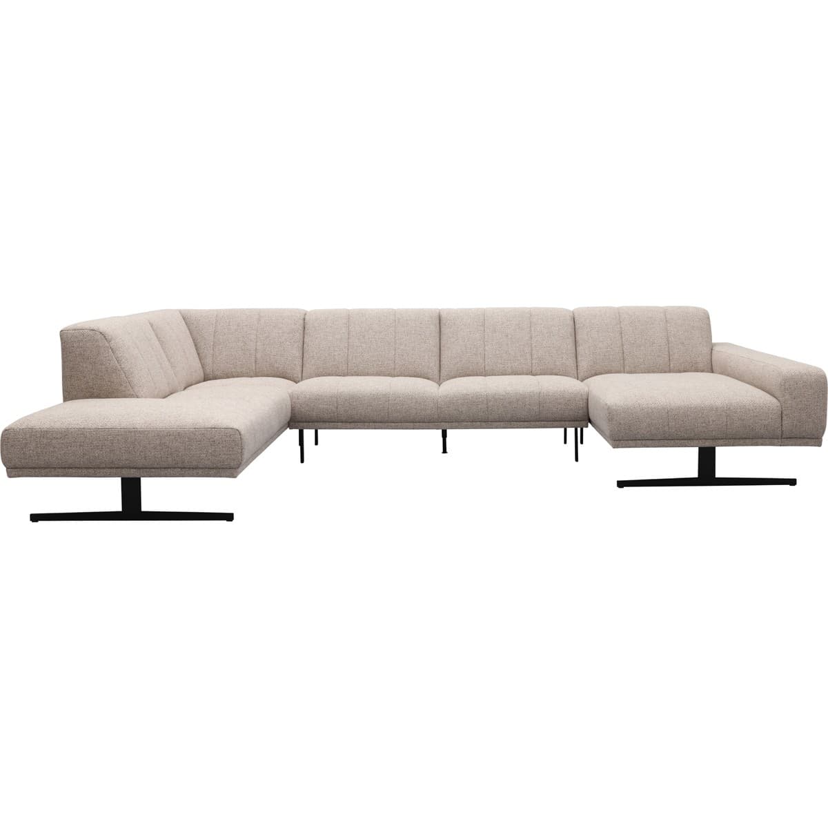 Bank Olivia Hoekziteiland groot links + 2,5-zits + longchair rechts - 2