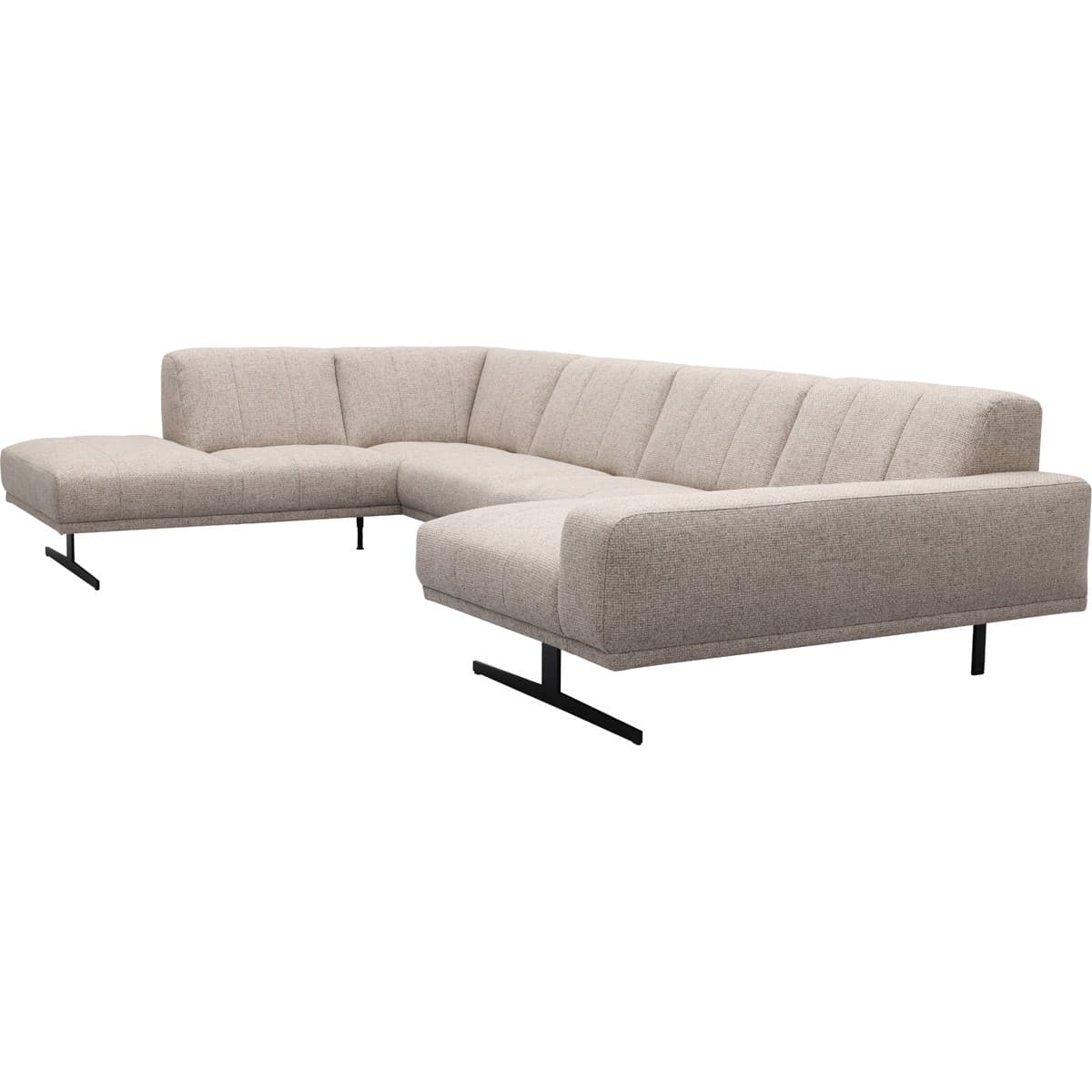 Bank Olivia Hoekziteiland groot links + 2,5-zits + longchair rechts - 4