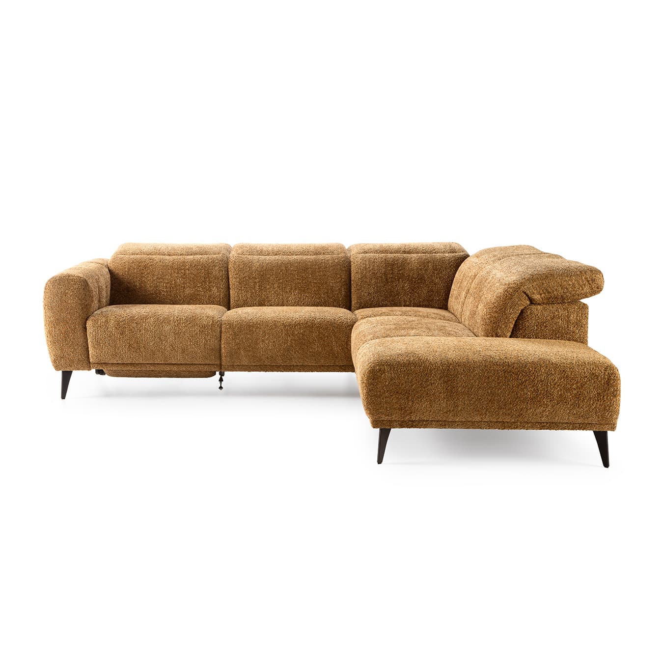 Largo bank 2,5-zits met relax + ottomaan