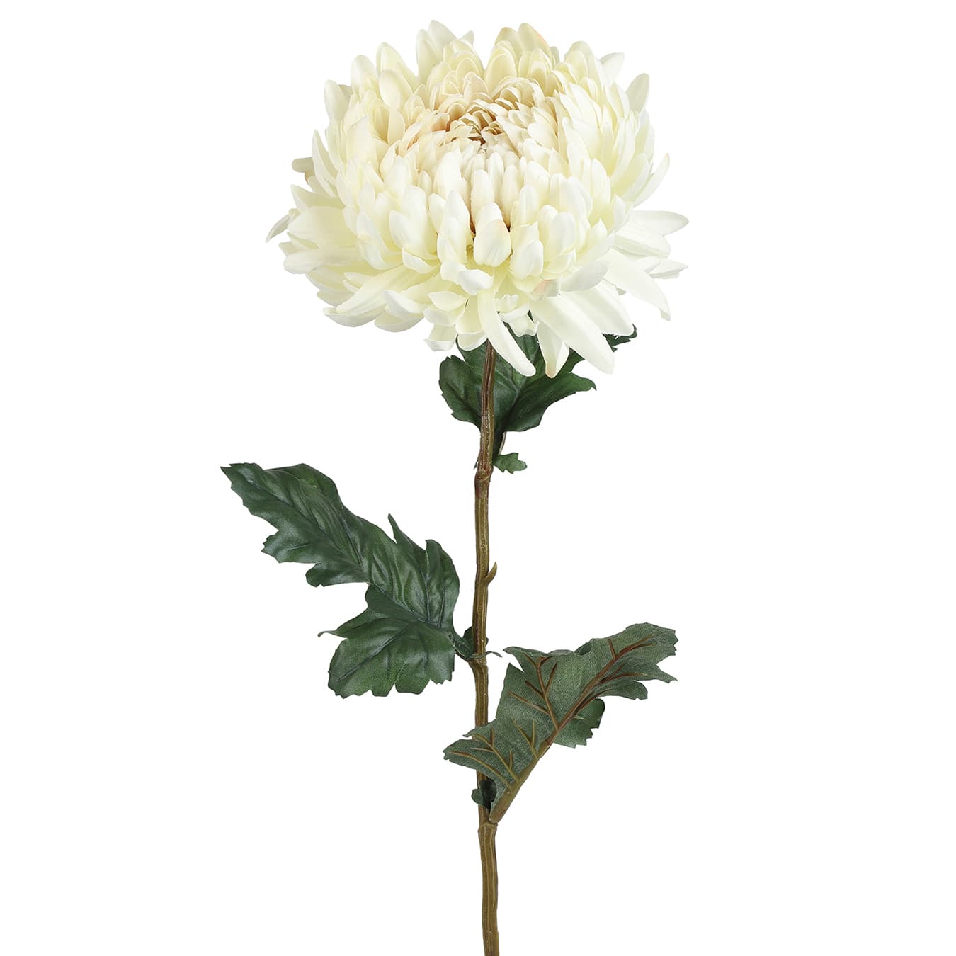 Chrysanthemum kunstbloem creme