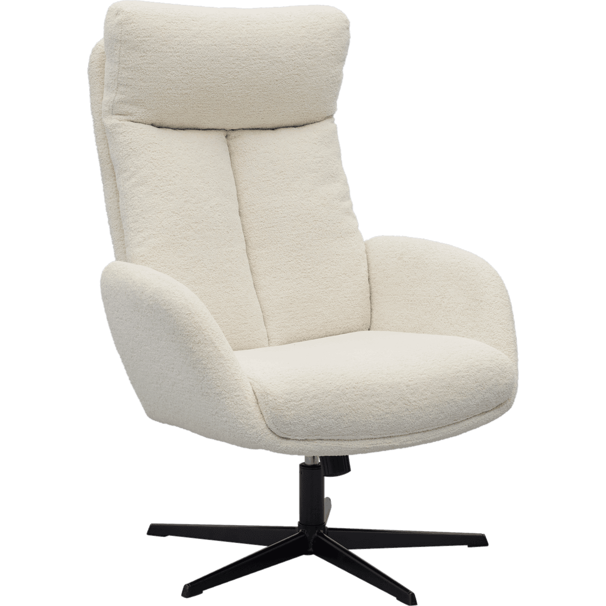 Draaifauteuil Viktor met voetenbank Boogie Shell - 9