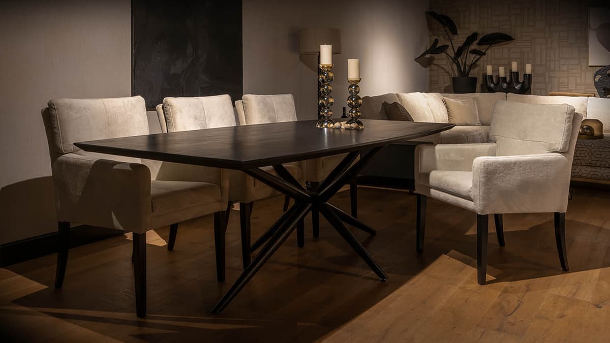 Eetkamerstoel Quinten met Arm - UrbanSofa - 4