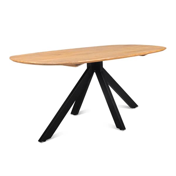 Eettafel Deens Ovaal Rumi 120cm - 1