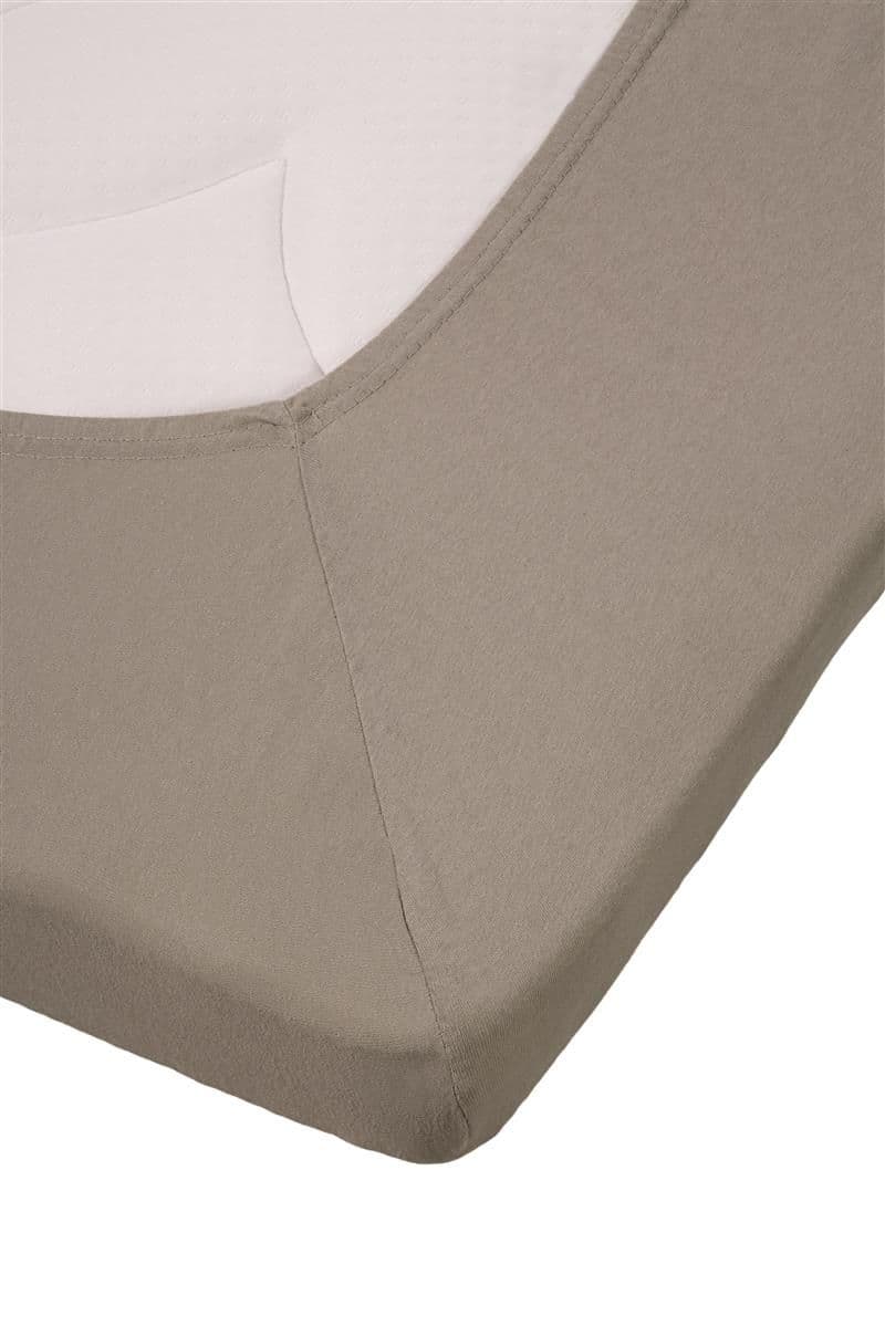 Hoeslaken Topper Taupe - 2