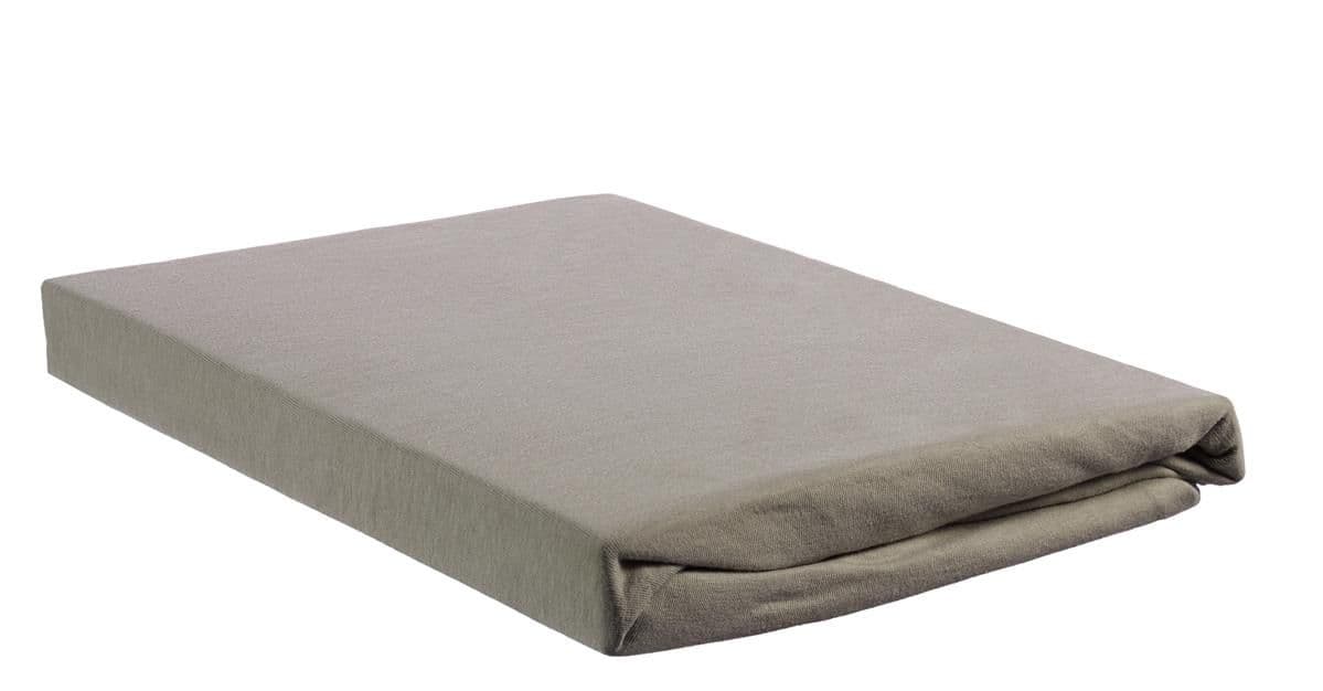 Hoeslaken Topper Split Taupe - 1