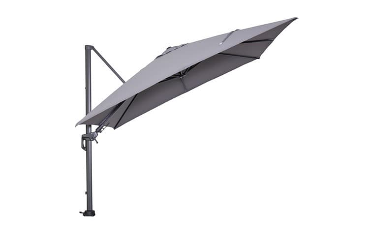 Parasol Hawaii Vierkant 300x300 Lichtgrijs - 2