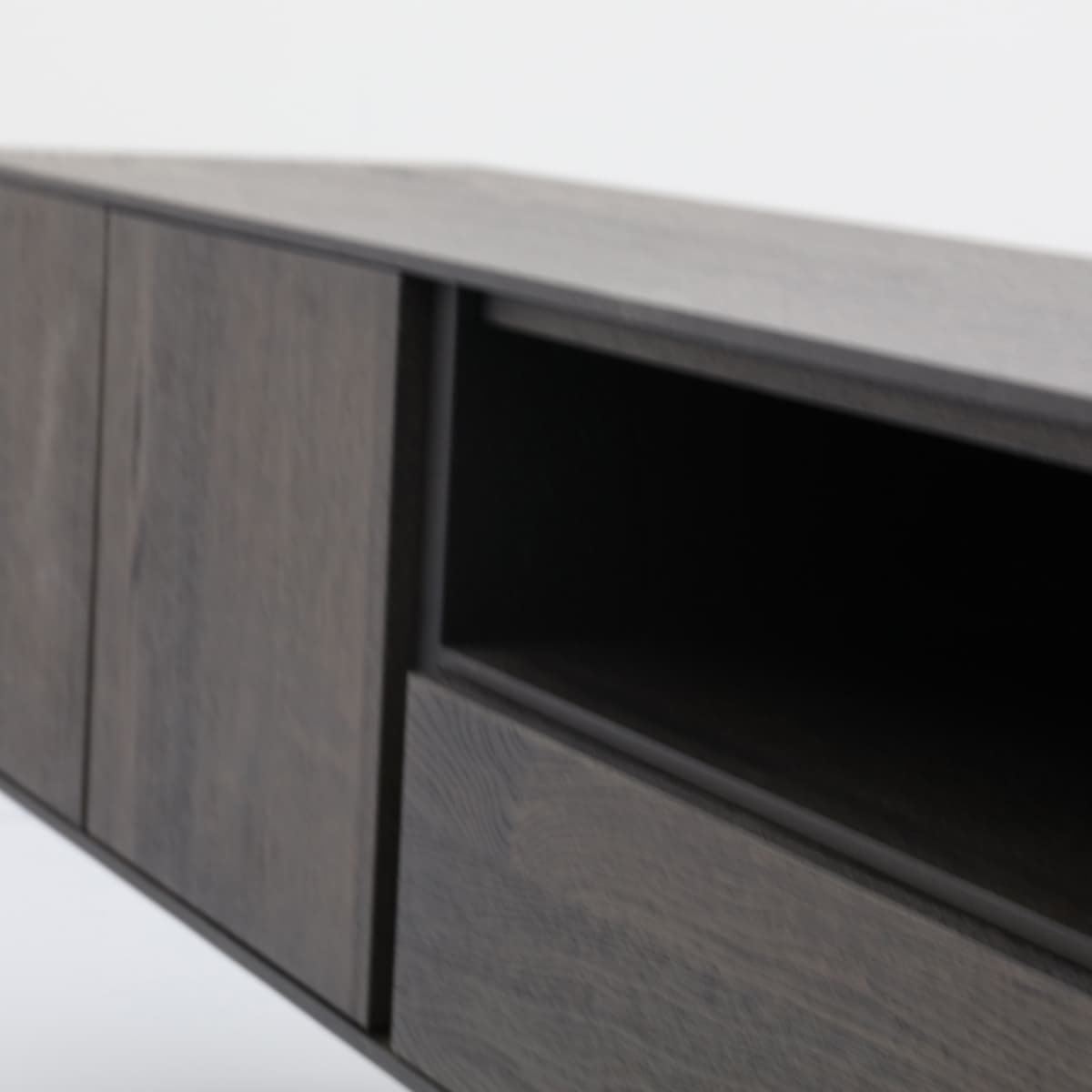 TV dressoir Chaplin hangend 4 deuren 1 lade en 1 open vak - 12