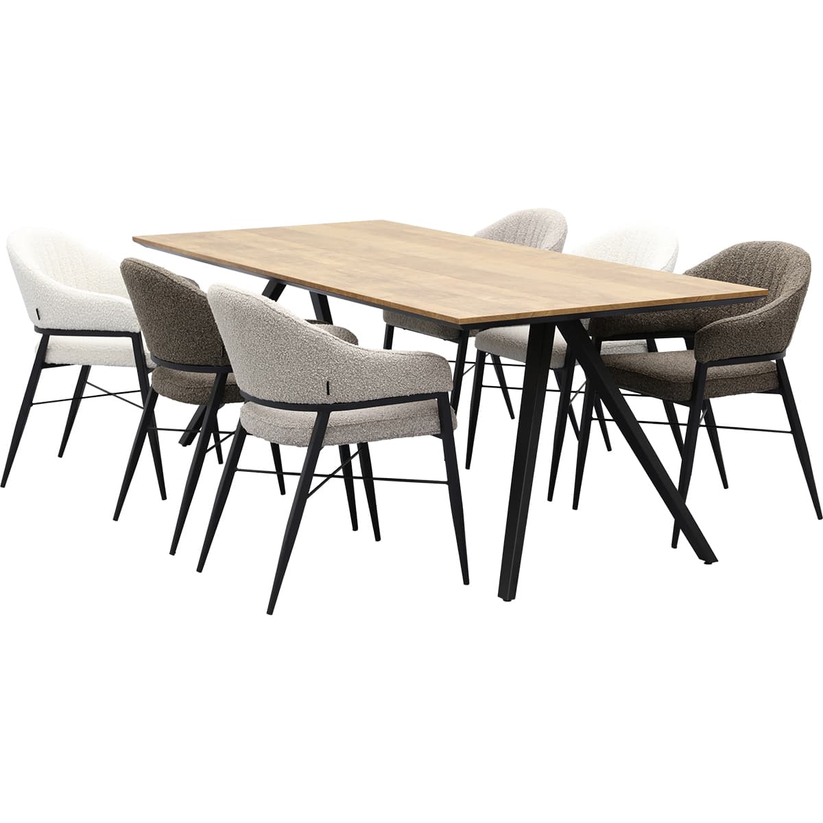 Eetkamerstoel Reza Pearl - 5