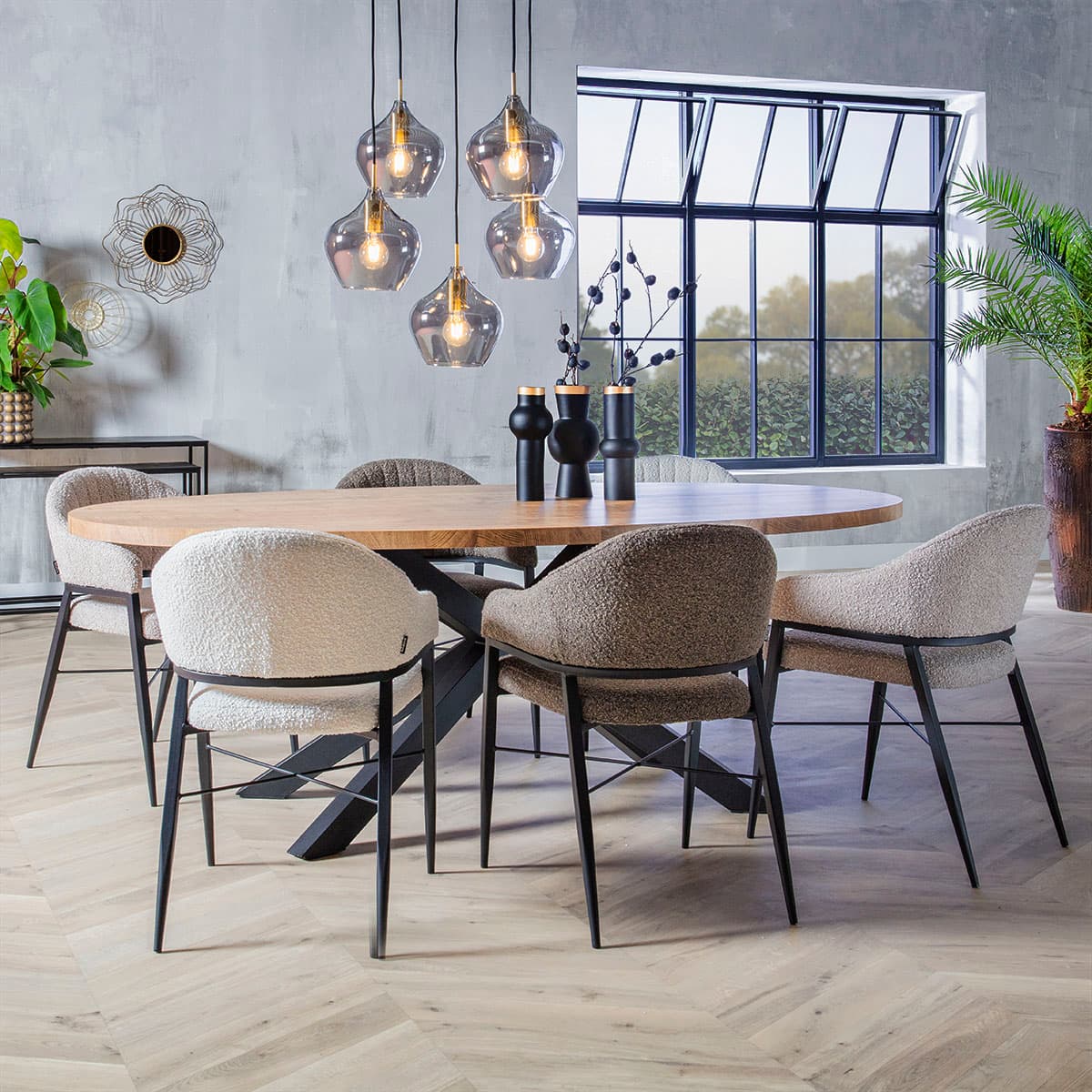 Eetkamerstoel Reza Pearl - 13