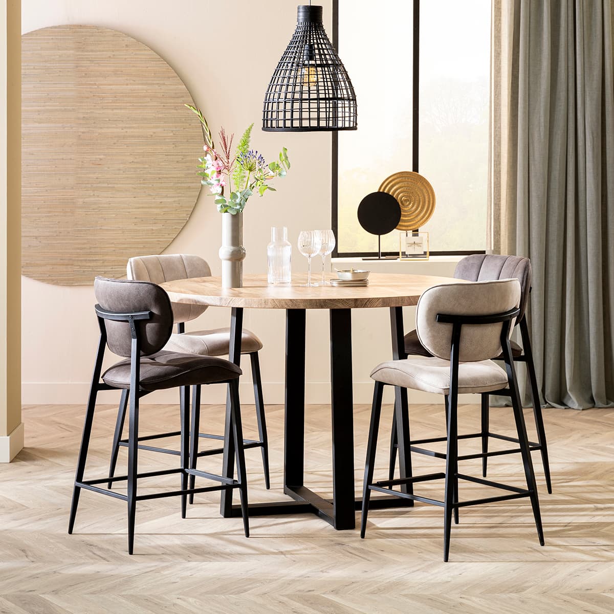 Barstoel Carter Antraciet - 2