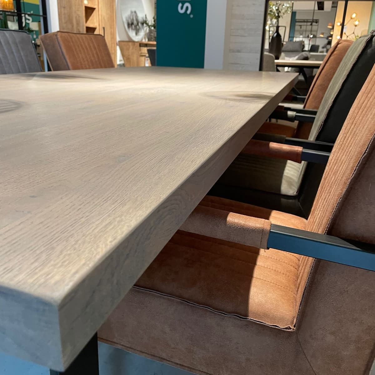 Showroommodel Eetkamertafel Zenica Recht - 3