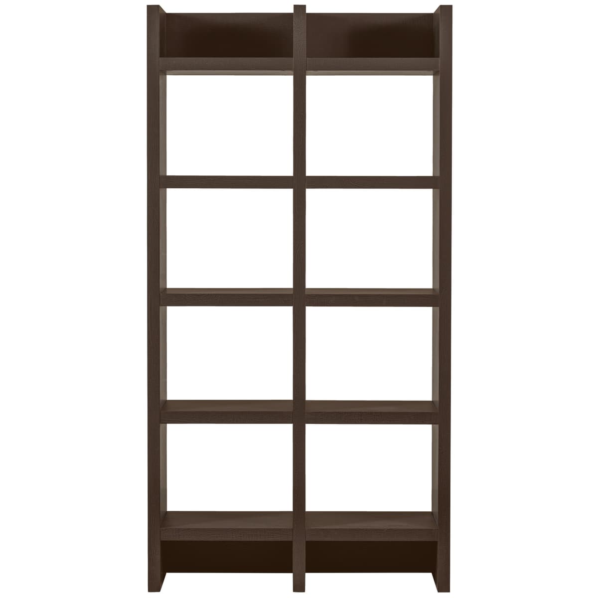 TIMO OPEN KAST MDF DONKERBRUIN 195x100x40CM - 2