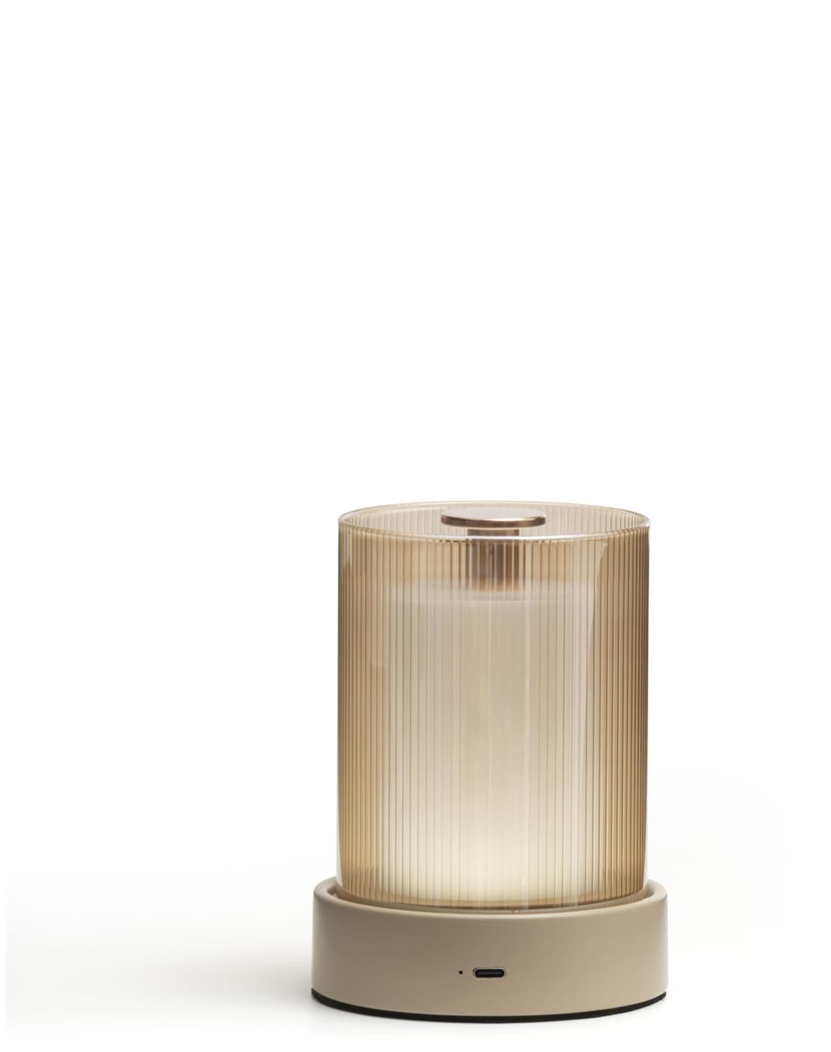 Matz draadloze tafellamp 1*led Coco Maison beige - 3