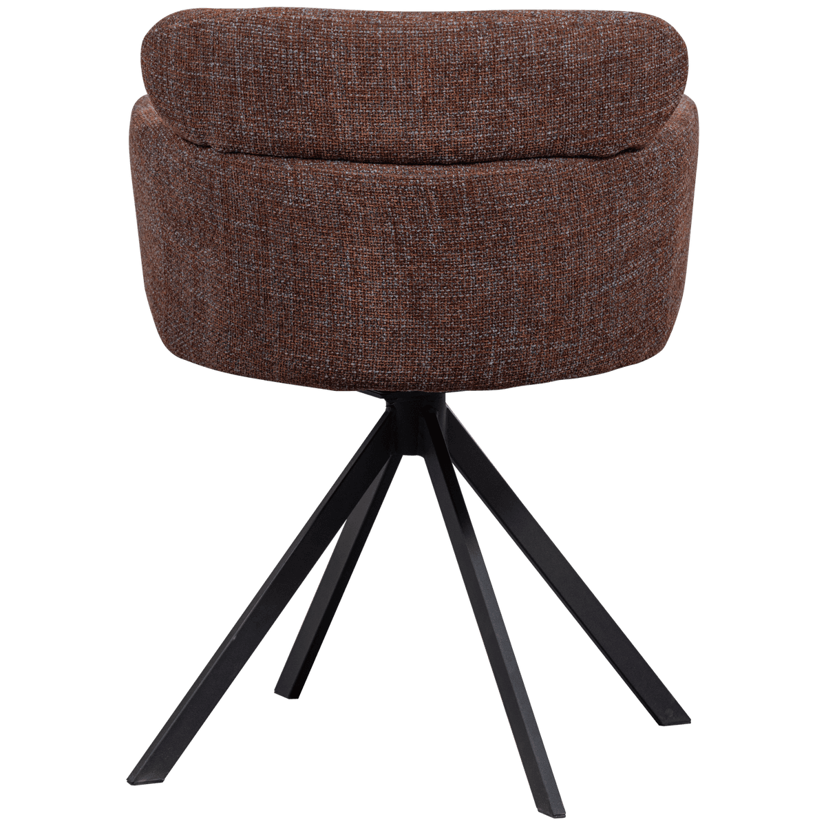 FENNE DRAAIBARE EETKAMERSTOEL CHESTNUT - 7