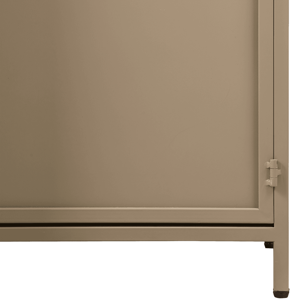 EXHIBIT VITRINEKAST METAAL KHAKI - 9