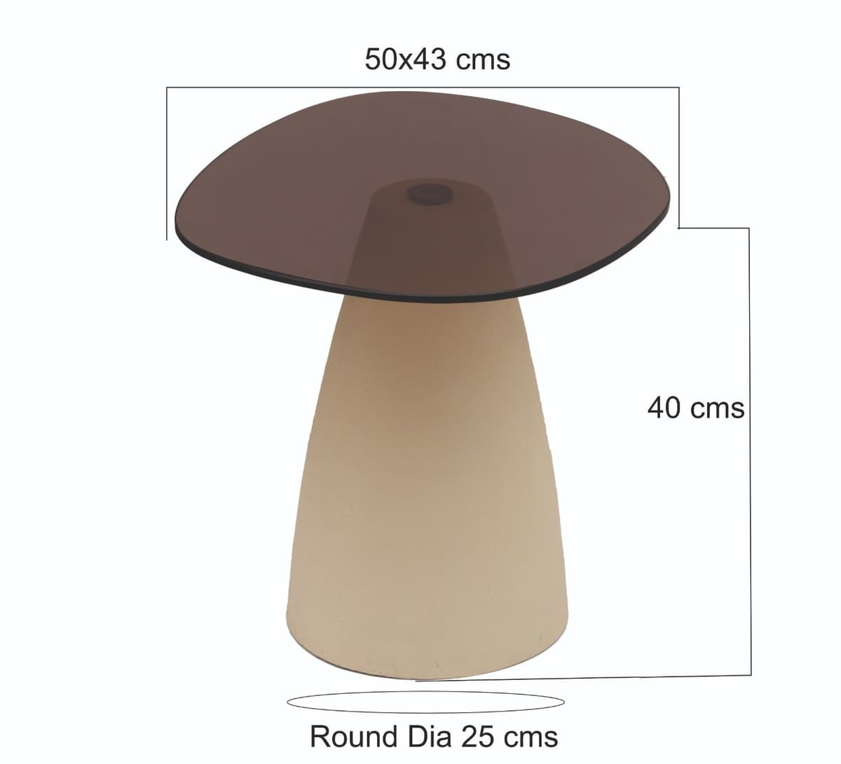 Salontafel Myron 50 cm - 2