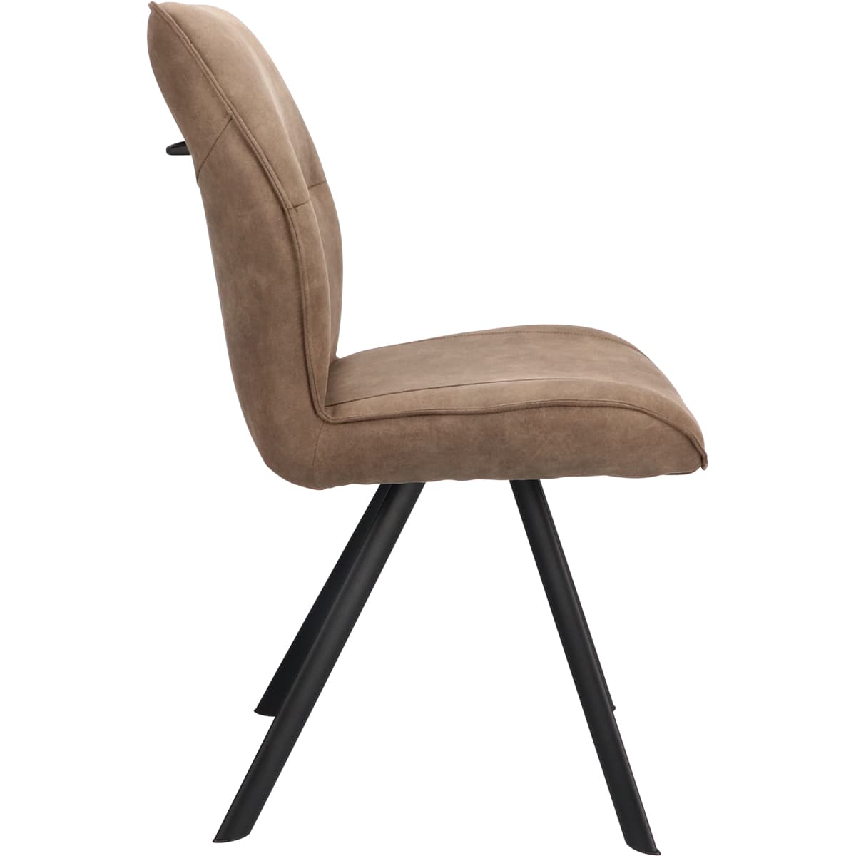 Eetkamerstoel Jaël zonder arm Stone - 5