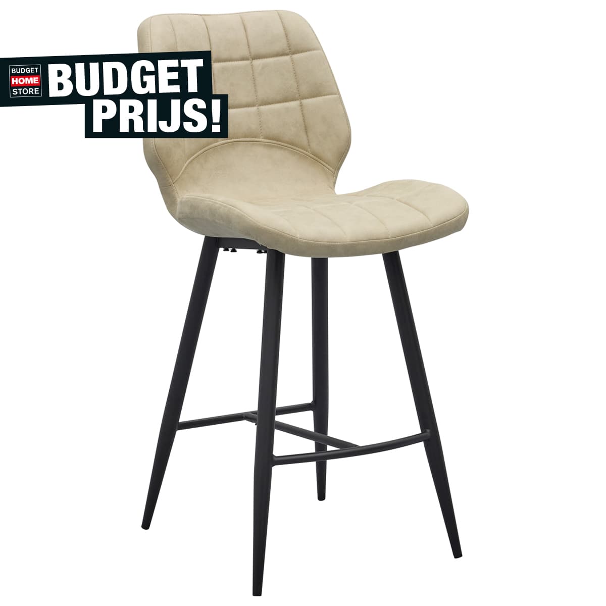 Barstoel Bryan Sand - 1