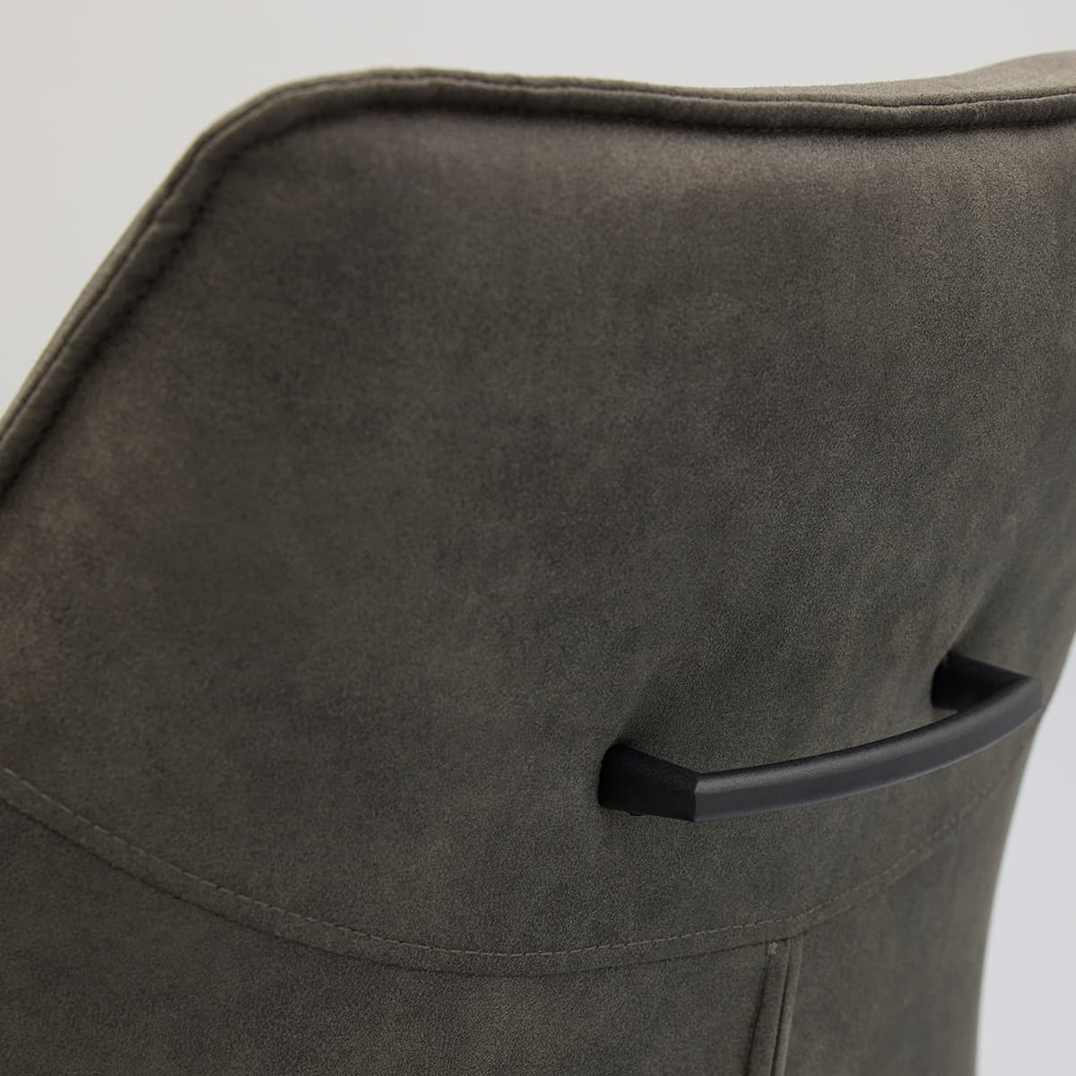 Eetkamerstoel Jaël met arm Grey - 10