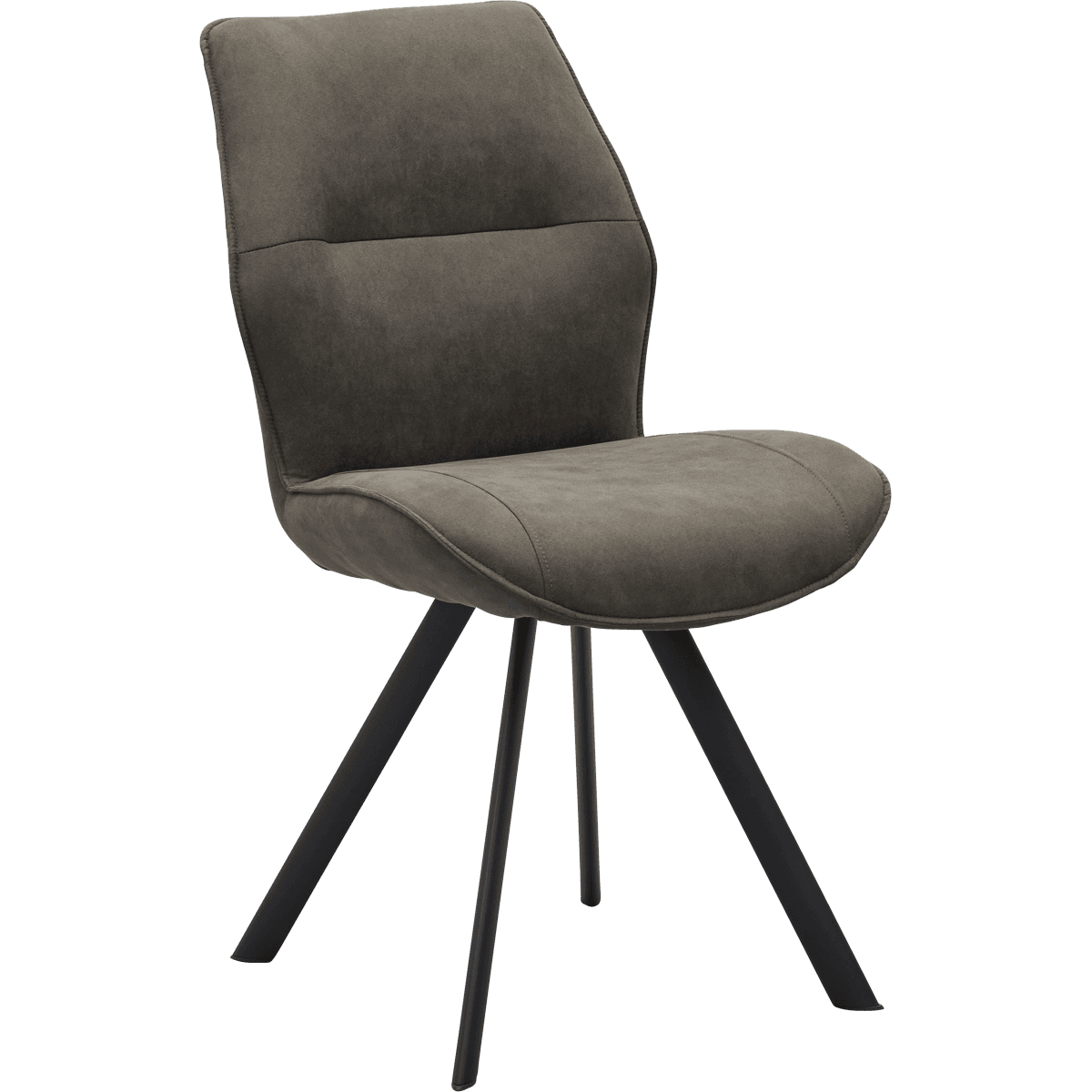 Eetkamerstoel Jaël zonder arm Grey - 1