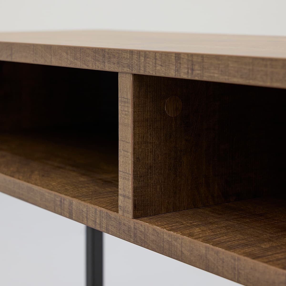 Sidetable Nilis 2 open vakken Dark Mango - 7