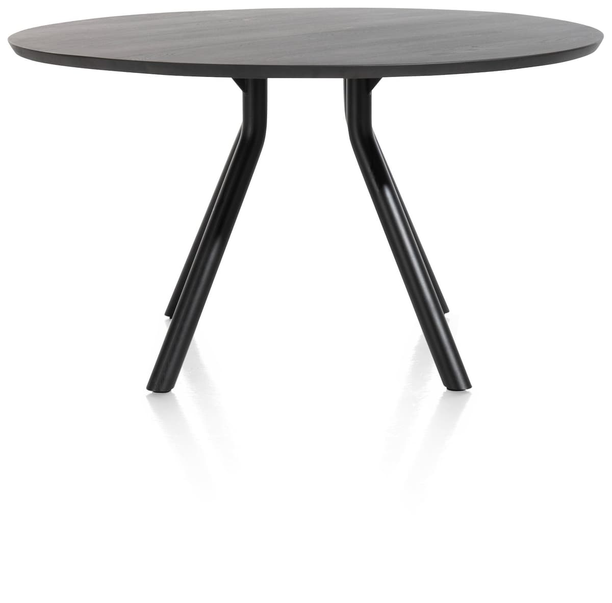 Tafel rond dia 140 cnpt Arvada Centrale poot zwart Onyx - 3