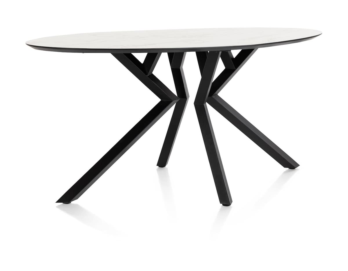 Bartafel 100x180 ellips Masura wit - 2