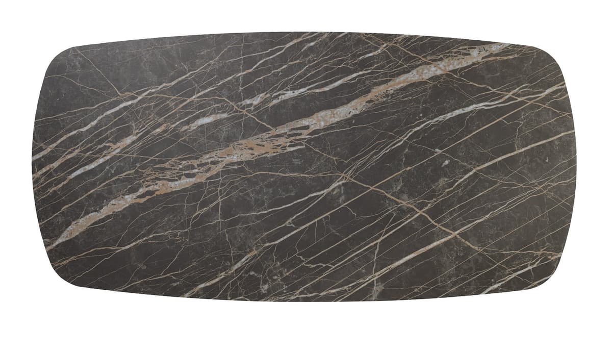 Tafel 200x100cm Montello zwart - 2