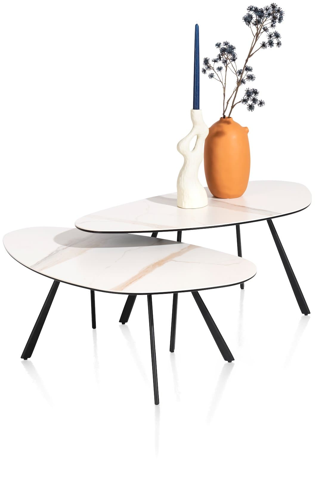 Salontafel 49x94, h35 Montello wit - 5