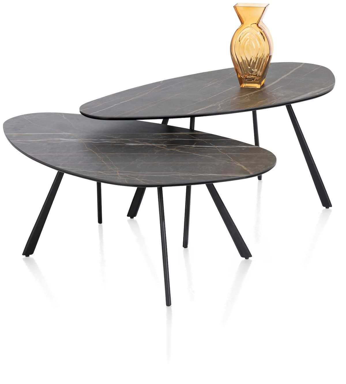 Salontafel 49x94, h35 Montello zwart - 5