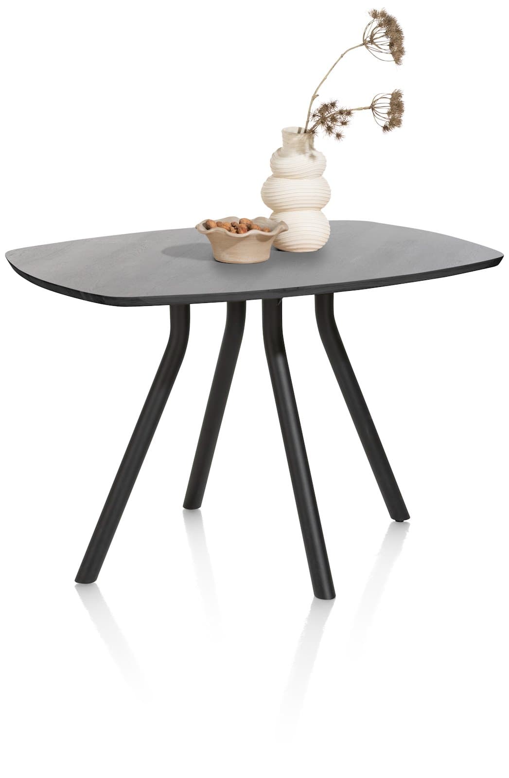 Bartafel ovaal 160x100 Arvada Centrale poot zwart Onyx - 4